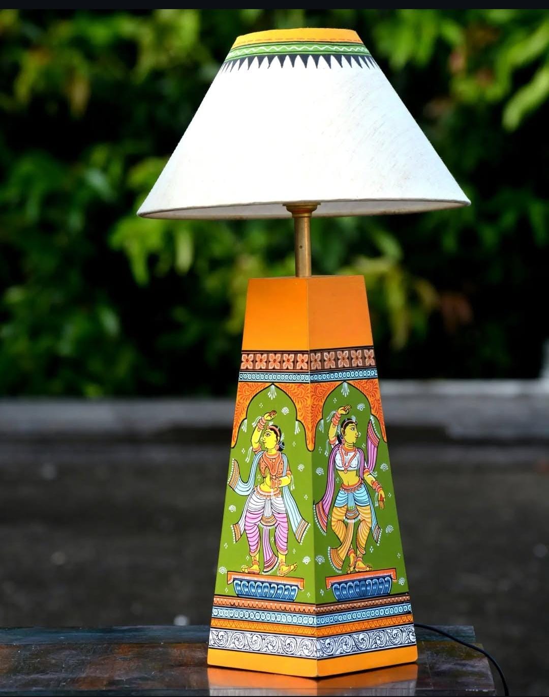 Pattachitra Bed Lamp